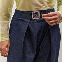 Kapital Easy Beach Go Pants, 12oz Broken Denim