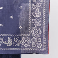 Kapital Escargot Flower Bandana, 30x30, Purple