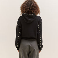 Kapital Fleece Marionette Hoodie, Black