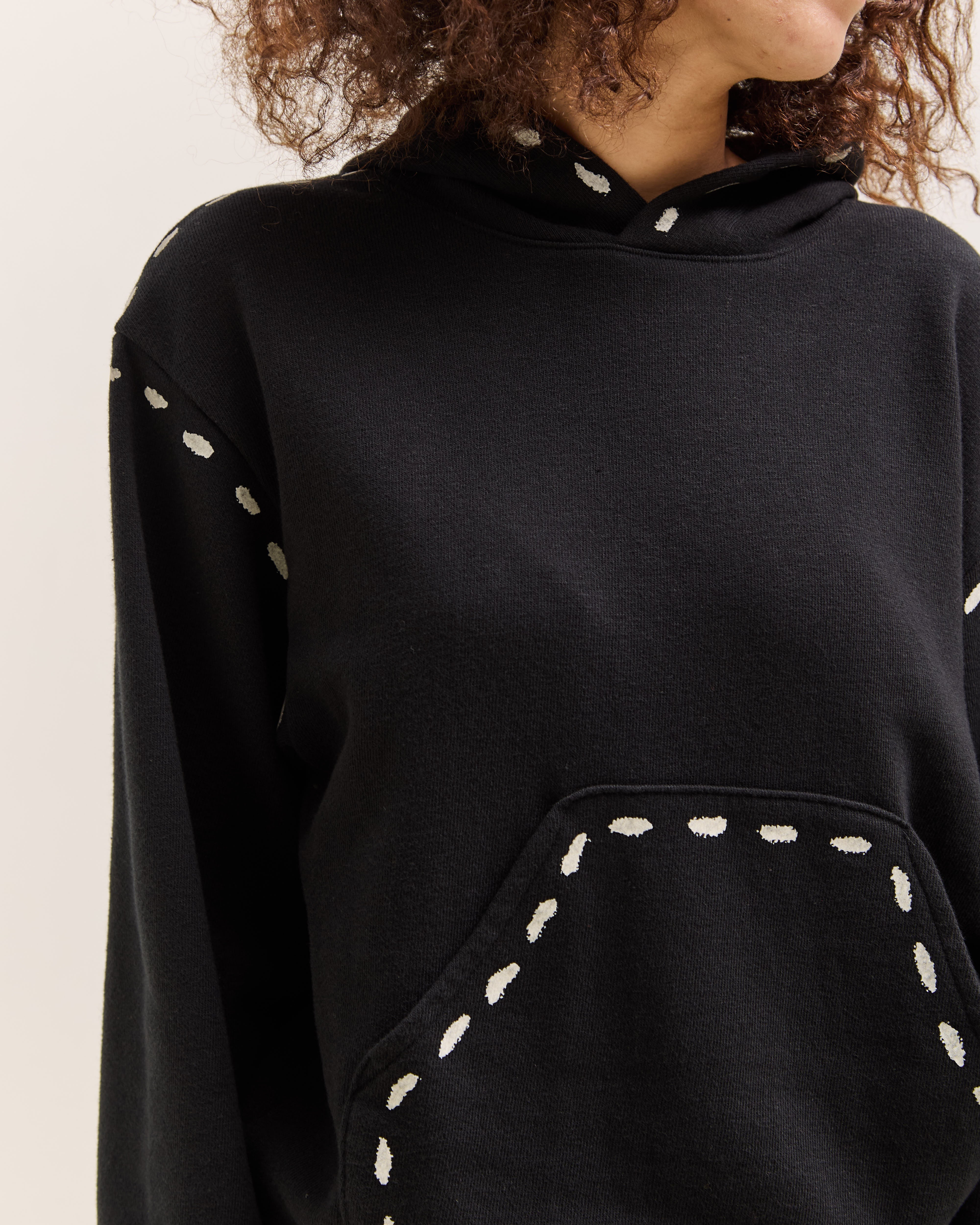 Kapital Fleece Marionette Hoodie, Black – Glasswing