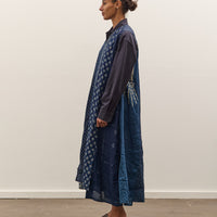 Kapital French Linen LAMP Dress (BONE), IDG