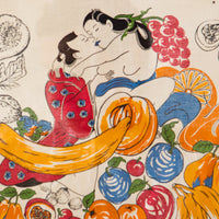 Kapital Fruit Shunga Bandana, Blue