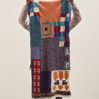 Kapital Fulling Wool Scarf VILLAGE GABBEH, Turquoise