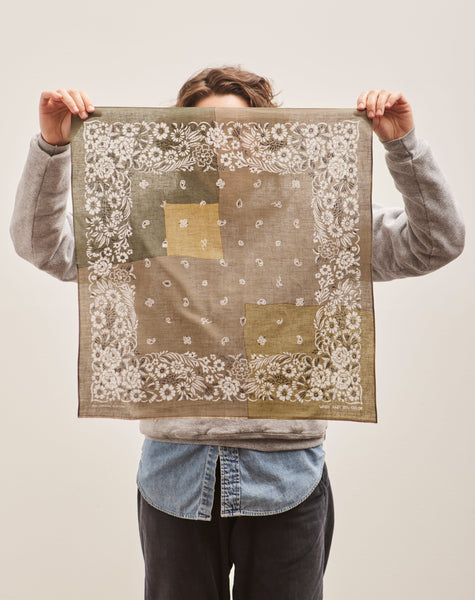 Kapital Garden Bandana, Khaki – Glasswing