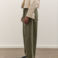 Kapital Herringbone FATIGUE Baggy Pants, Khaki