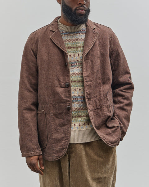 Kapital Unisex Hospital Jacket, Brown – Glasswing