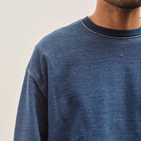 Kapital Unisex IDG SWT Knit T-BACK BIG SWT, Indigo