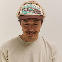 Kapital Kapsize Rule Lumber Trucker Cap, Kinarixbrown