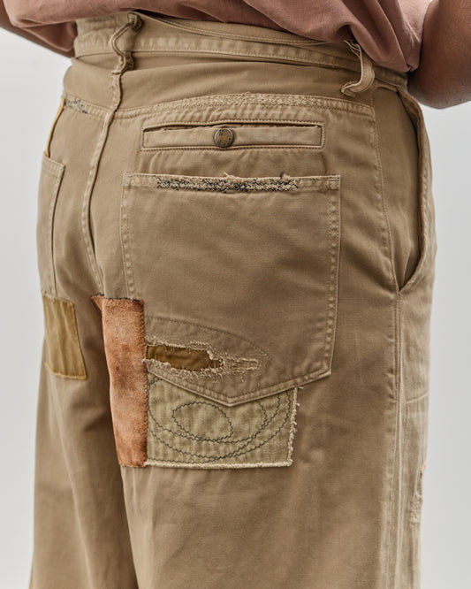 Kapital Katsuragi Port Baggy Pants (Champetre Remake), Beige