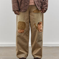 Kapital Katsuragi Port Baggy Pants (Champetre Remake), Beige