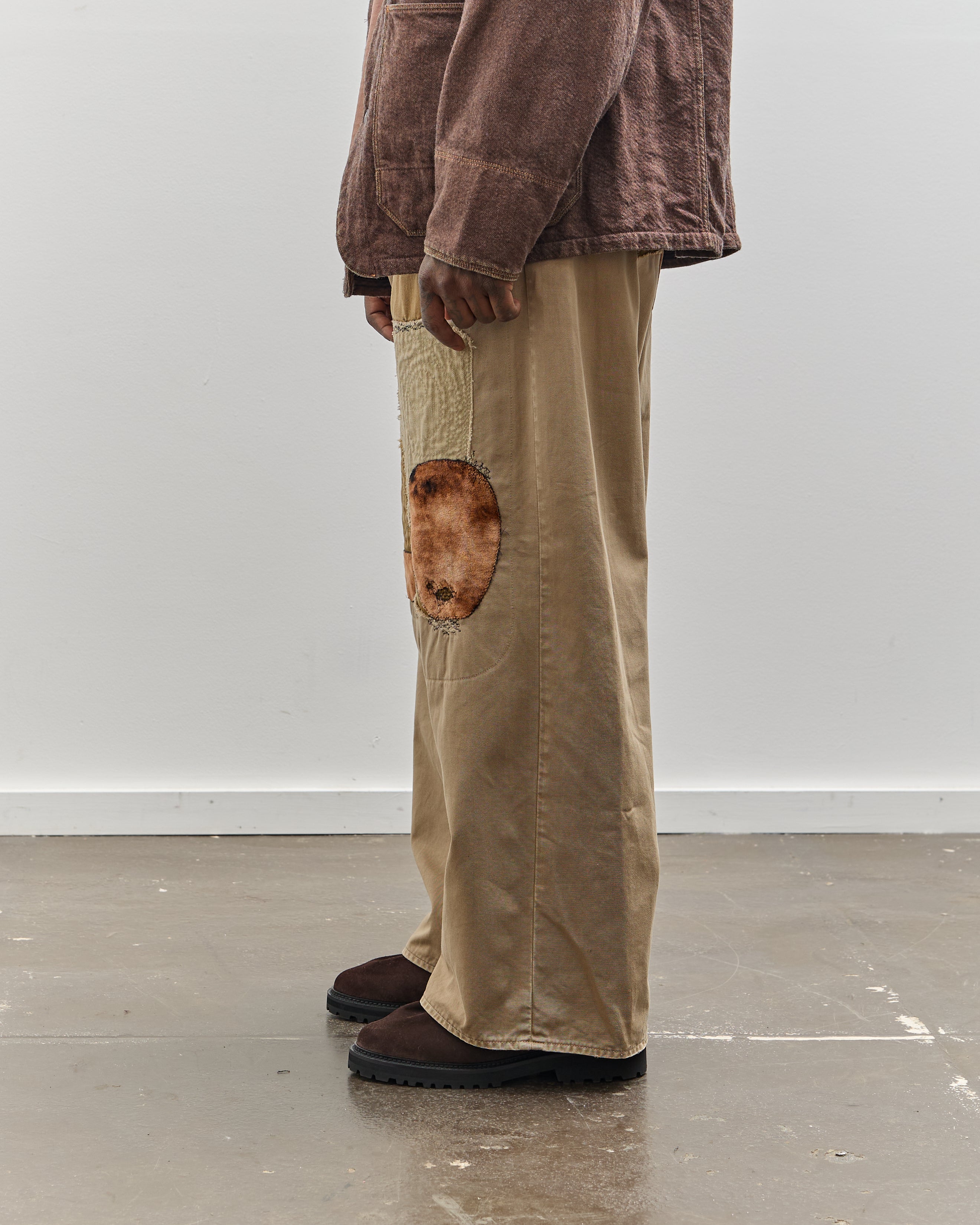 Kapital Katsuragi Port Baggy Pants (Champetre Remake), Beige