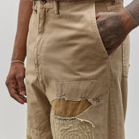 Kapital Katsuragi Port Baggy Pants (Champetre Remake), Beige