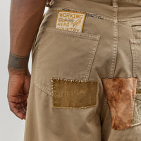 Kapital Katsuragi Port Baggy Pants (Champetre Remake), Beige