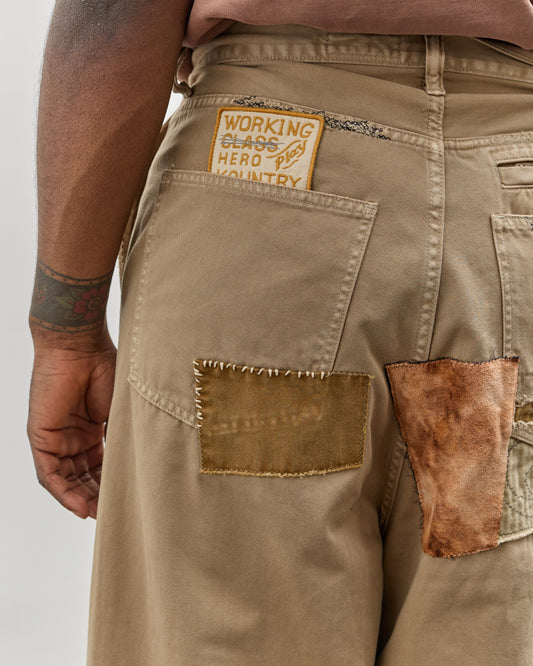 Kapital Katsuragi Port Baggy Pants (Champetre Remake), Beige