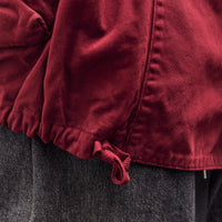 Kapital Katsuragi Cotton Ring Coat, Burgundy