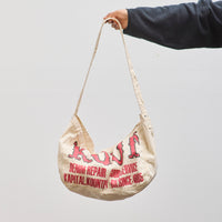 Kapital Kountry Newspaper Bag, Ecru