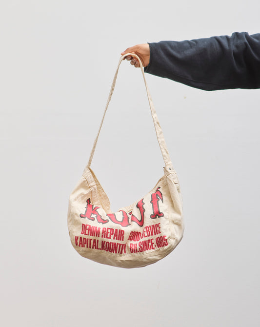 Kapital Kountry Newspaper Bag, Ecru