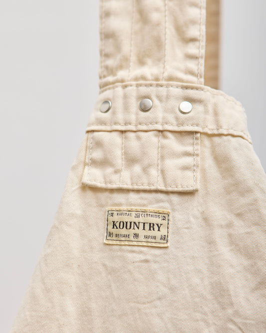 Kapital Kountry Newspaper Bag, Ecru