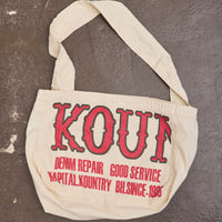 Kapital Kountry Newspaper Bag, Ecru