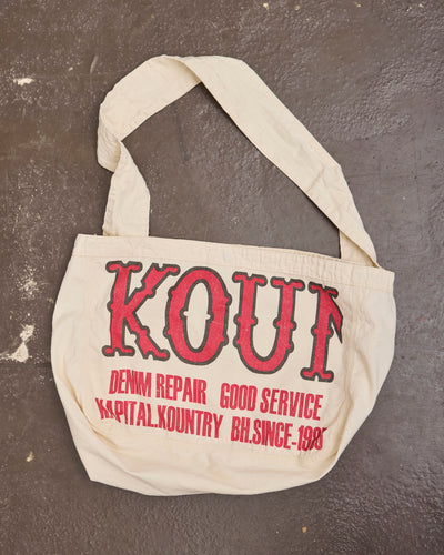 Kapital Kountry Newspaper Bag, Ecru