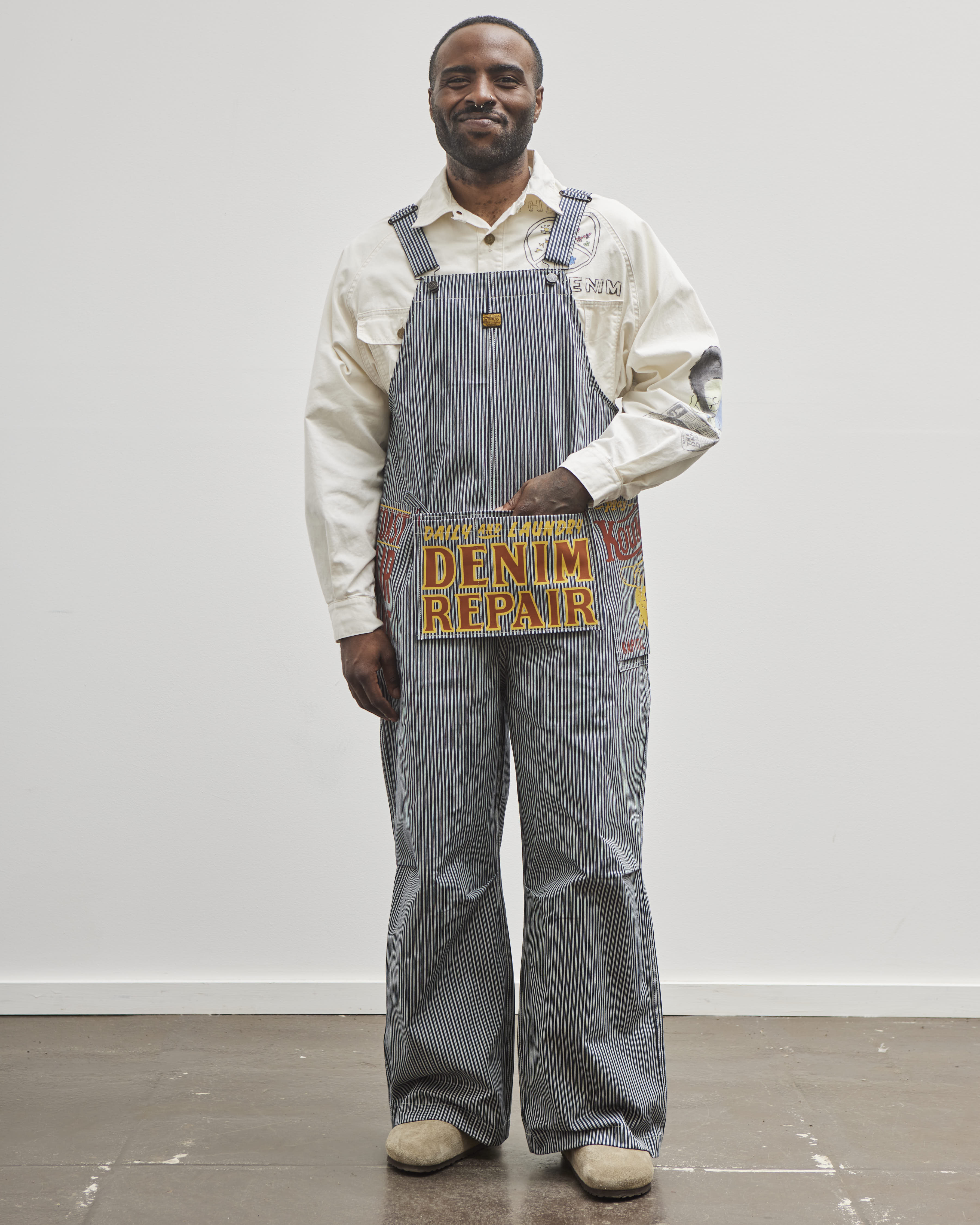 Kapital LIBERTY Hickoree AD Overall, Hickoree – Glasswing