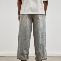 Kapital LIBERTY Hickoree FATIGUE Baggy Pants (RUSHFILED Remake), Hickoree