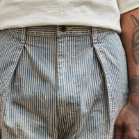 Kapital LIBERTY Hickoree FATIGUE Baggy Pants (RUSHFILED Remake), Hickoree