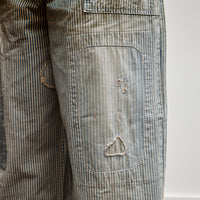 Kapital LIBERTY Hickoree FATIGUE Baggy Pants (RUSHFILED Remake), Hickoree