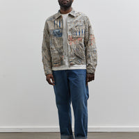 Kapital Liberty Boro Zip Up Blouson, Hickoree