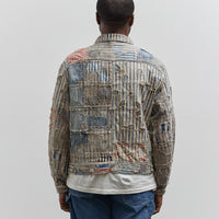 Kapital Liberty Boro Zip Up Blouson, Hickoree