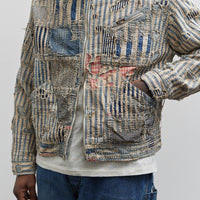Kapital Liberty Boro Zip Up Blouson, Hickoree