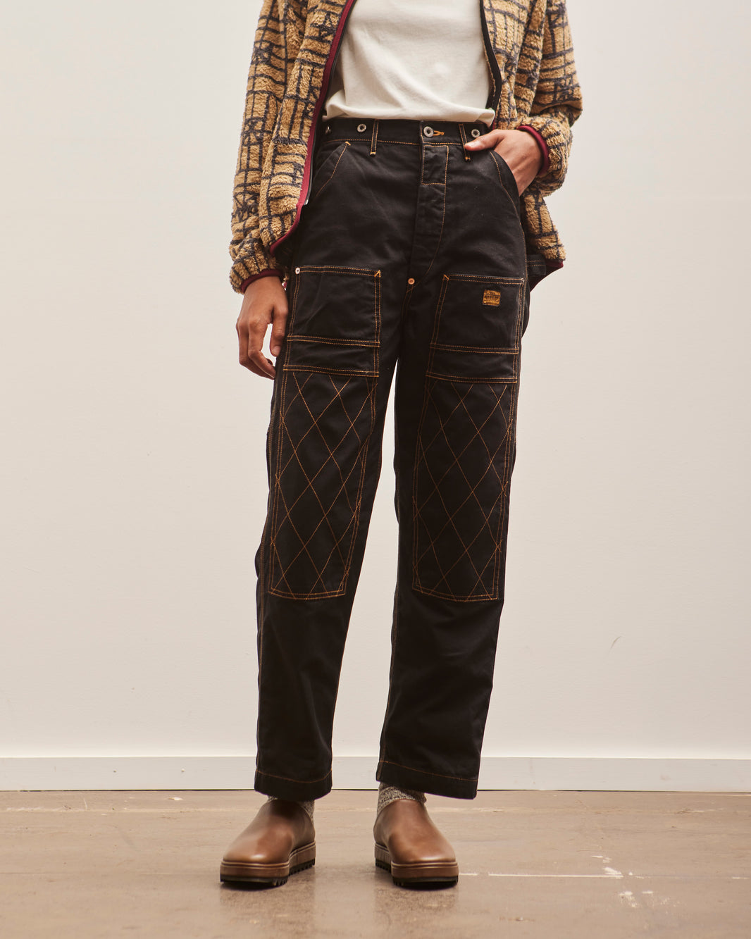 Kapital Thin Canvas Lumbar Pants main image 0