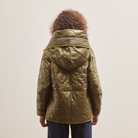 Kapital Nylon Quilting RING Coat, Khaki