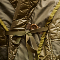 Kapital Nylon Quilting RING Coat, Khaki