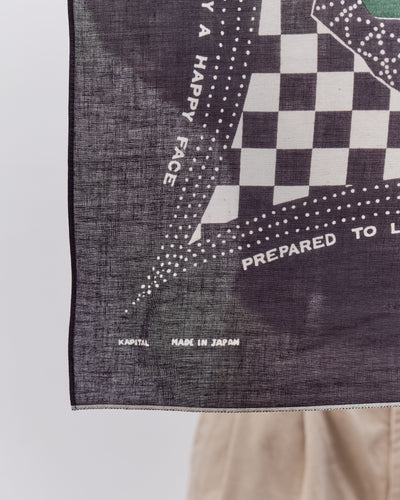 Rainskull No Woman No Cry Bandana, Black Check
