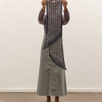 Kapital Rayon Soufflemon Stole, Navy