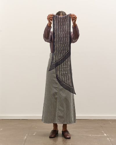 Kapital Rayon Soufflemon Stole, Navy