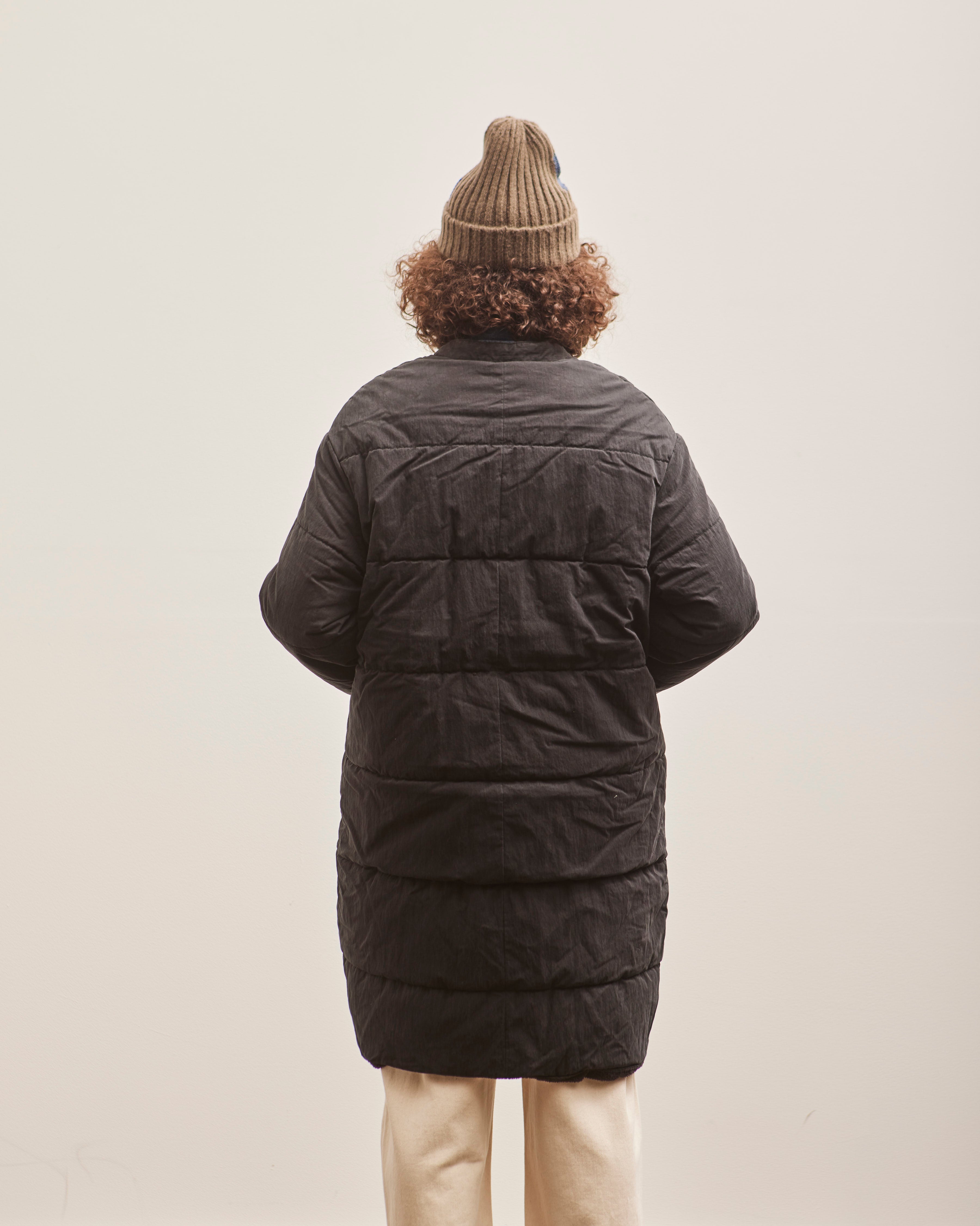 Kapital Ripstop Quilt SAMU Coat, Black – Glasswing