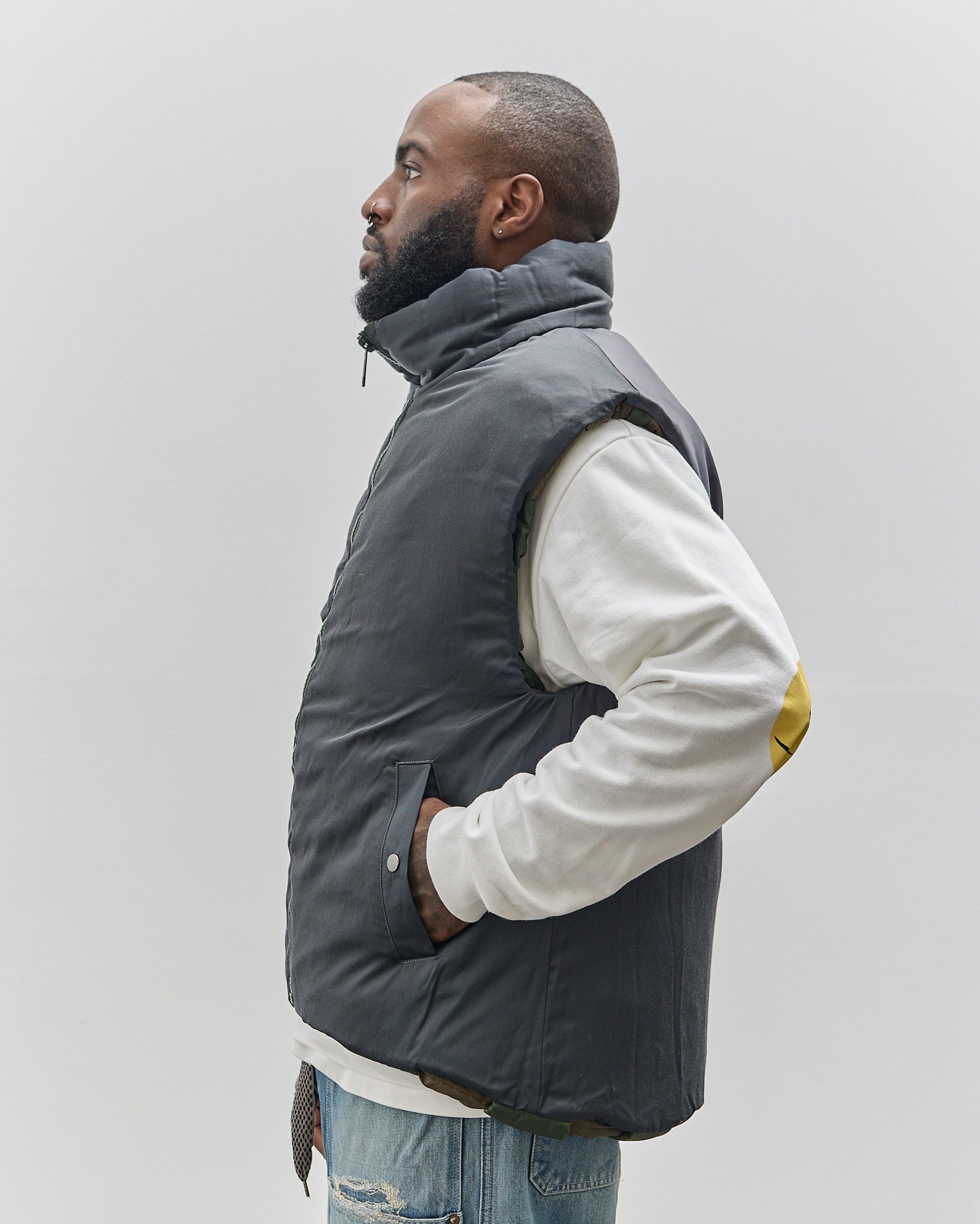 PWA WIND-STOP RV VEST XL ネイビー×ワイン PWA WIND-STOP RV VEST XL ネイビー×ワイン