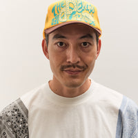 Kapital TH.D.D. Track Cap, GOLD x BROW