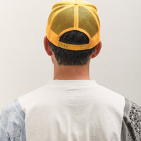 Kapital TH.D.D. Track Cap, GOLD x BROW