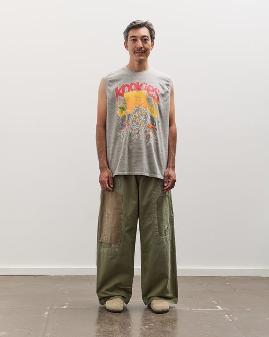 Kapital Unisex TOP Jersey Non-Sleeve BIG-T (BUSTER PECKISH BOWY), Gray
