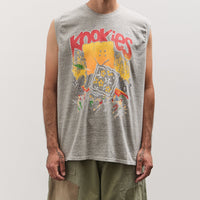 Kapital Unisex TOP Jersey Non-Sleeve BIG-T (BUSTER PECKISH BOWY), Gray