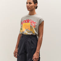 Kapital TOP Jersey Non-Sleeve BIG-T (BUSTER PECKISH BOWY), Gray