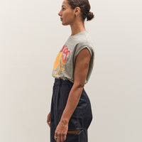 Kapital TOP Jersey Non-Sleeve BIG-T (BUSTER PECKISH BOWY), Gray