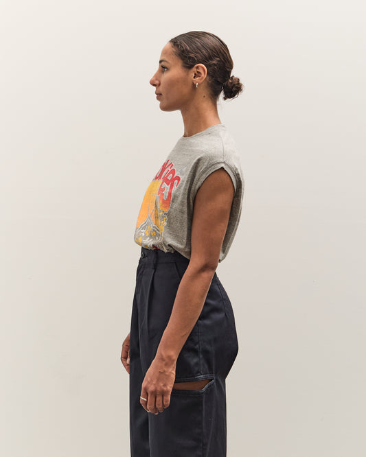 Kapital TOP Jersey Non-Sleeve BIG-T (BUSTER PECKISH BOWY), Gray