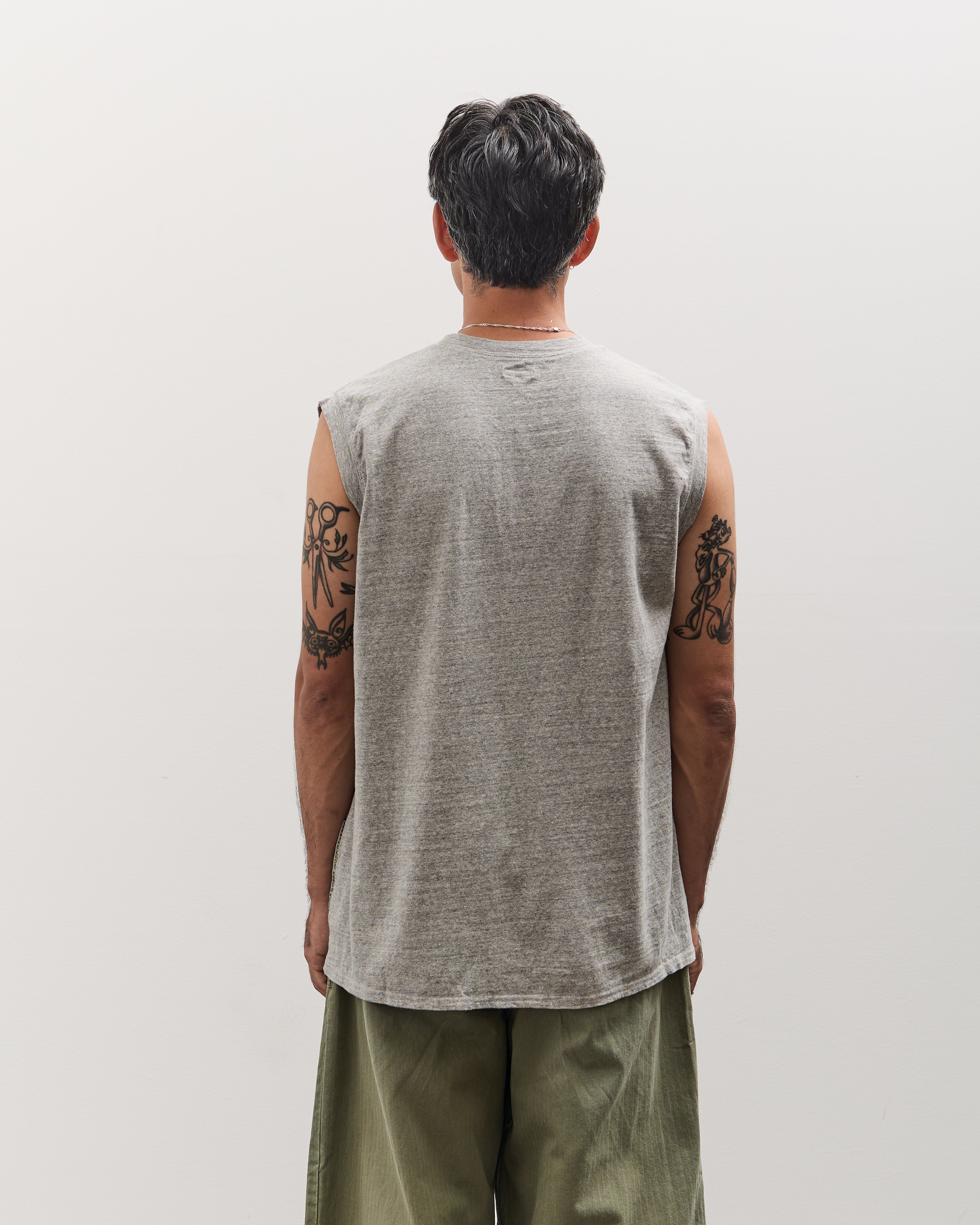 Kapital Unisex TOP Jersey Non-Sleeve BIG-T (BUSTER PECKISH