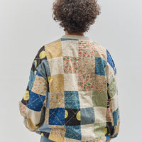 Kapital American Quilt BIG Sweatshirt, Ecru