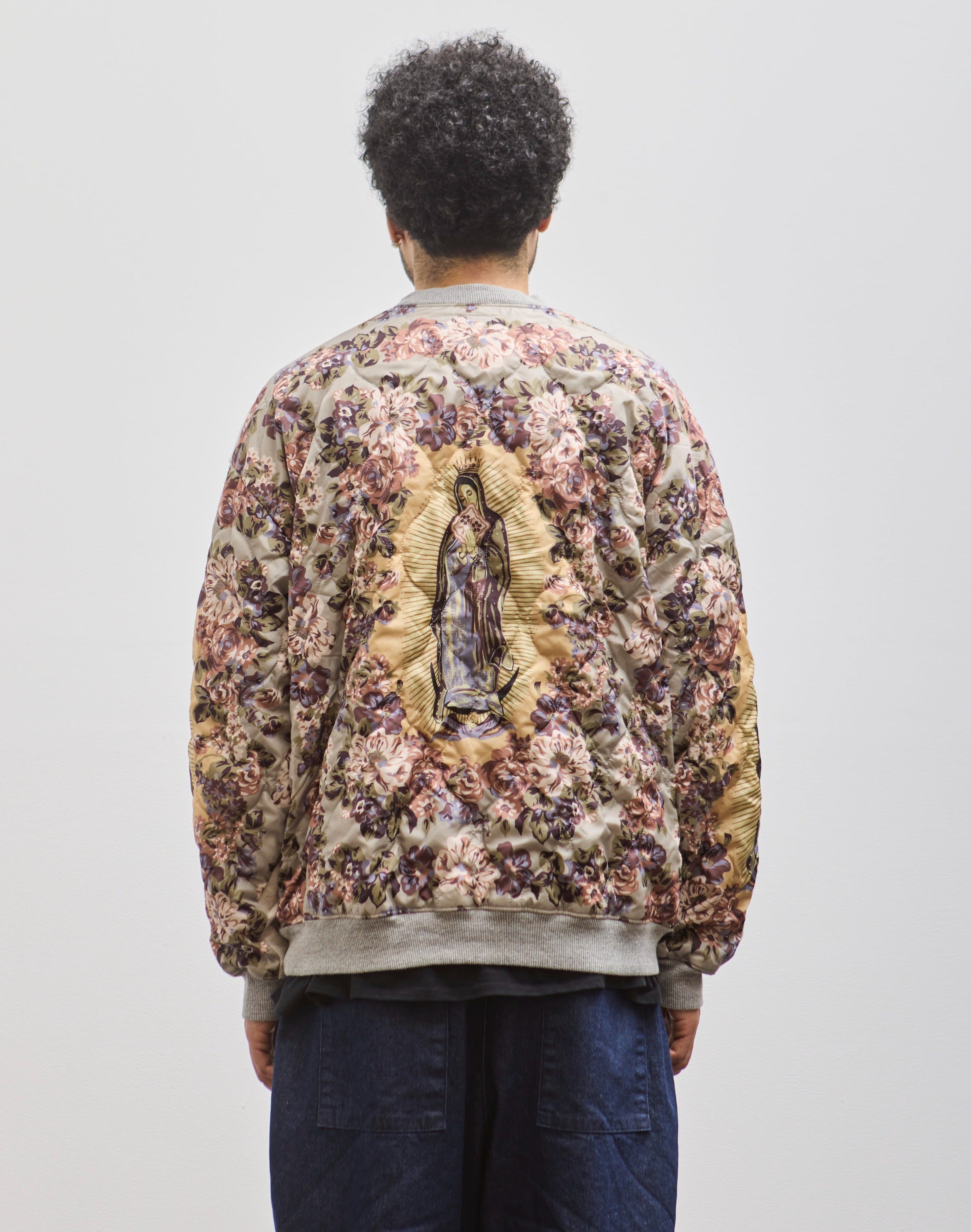 Kapital TOP SWT Knit BIVOUAC BIG SWT, Ecru Peckish Maria – Glasswing