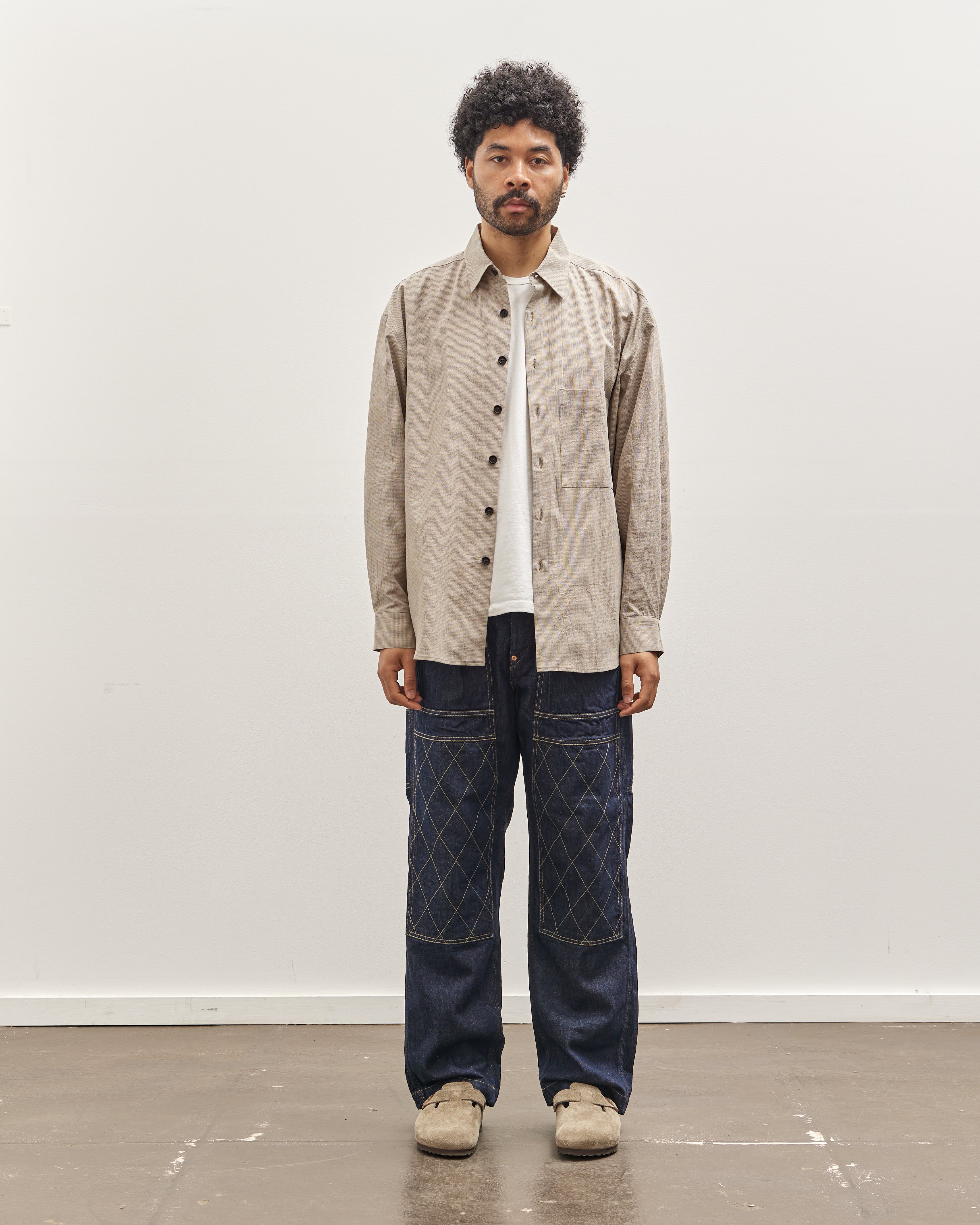 Kapital Unisex 11.5oz Denim Lumber Pant, Indigo – Glasswing